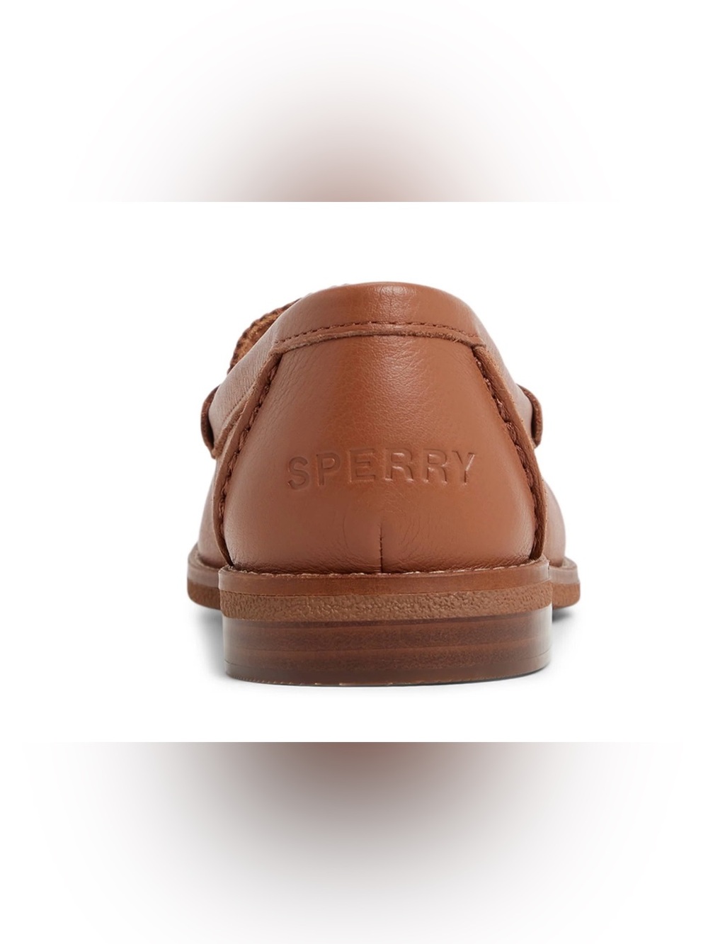 Sperry Women's Leather Penny Loafers in Tan Brown Size 8 - Picture 7 of 16
